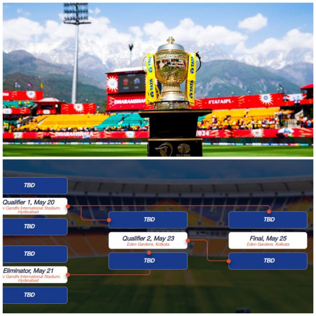 IPL 2025 Playoffs Situation