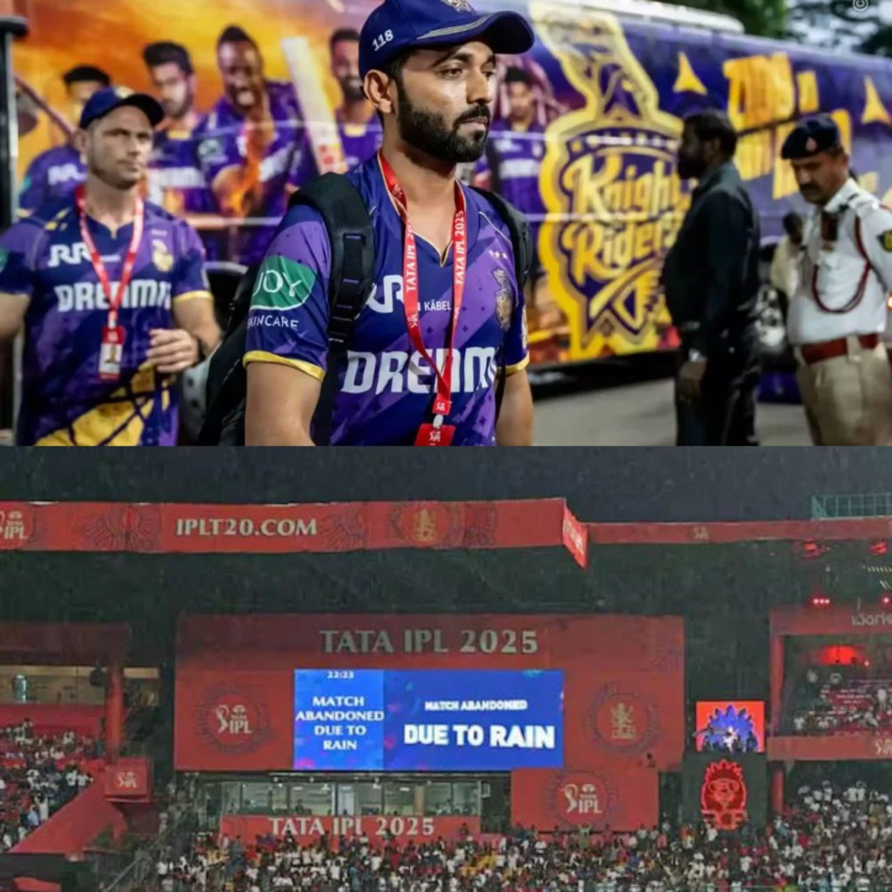KKR Dropped from IPL 2025