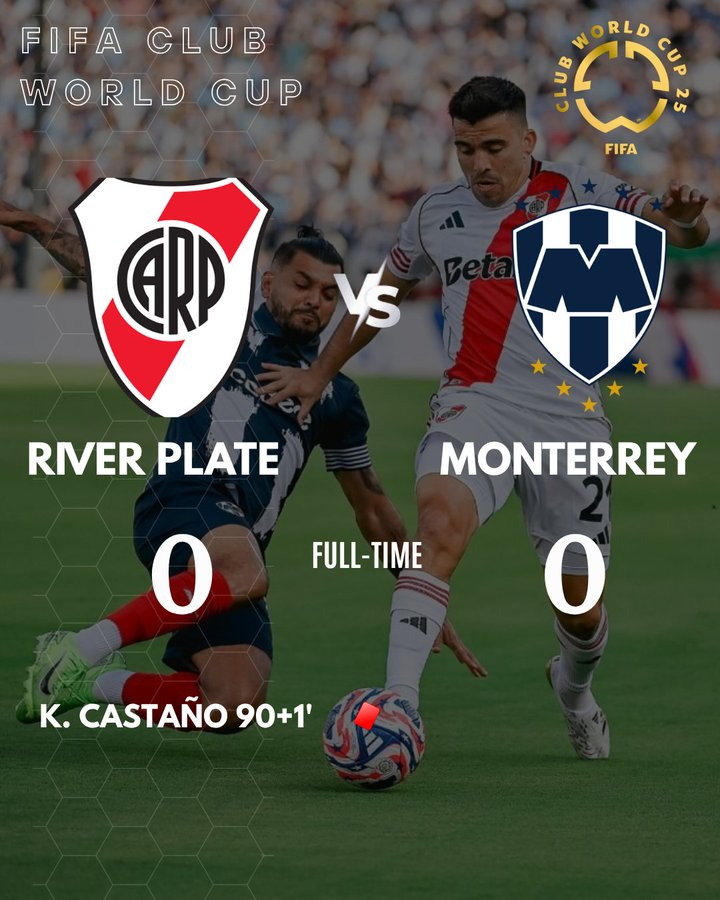 River Plate vs Monterrey
