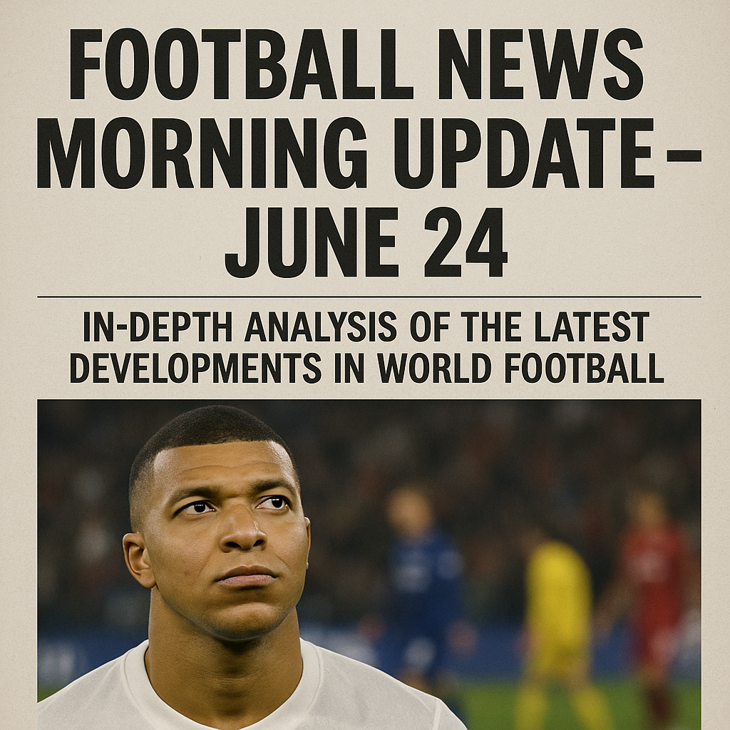 Football News Morning Update